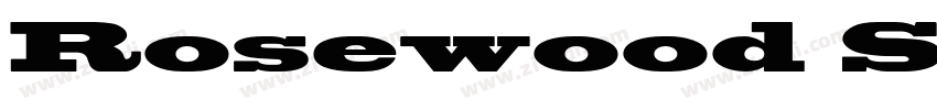 Rosewood Std字体转换